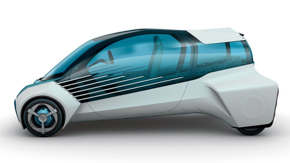 Futuristic hydrogen concept Toyota FCV Plus