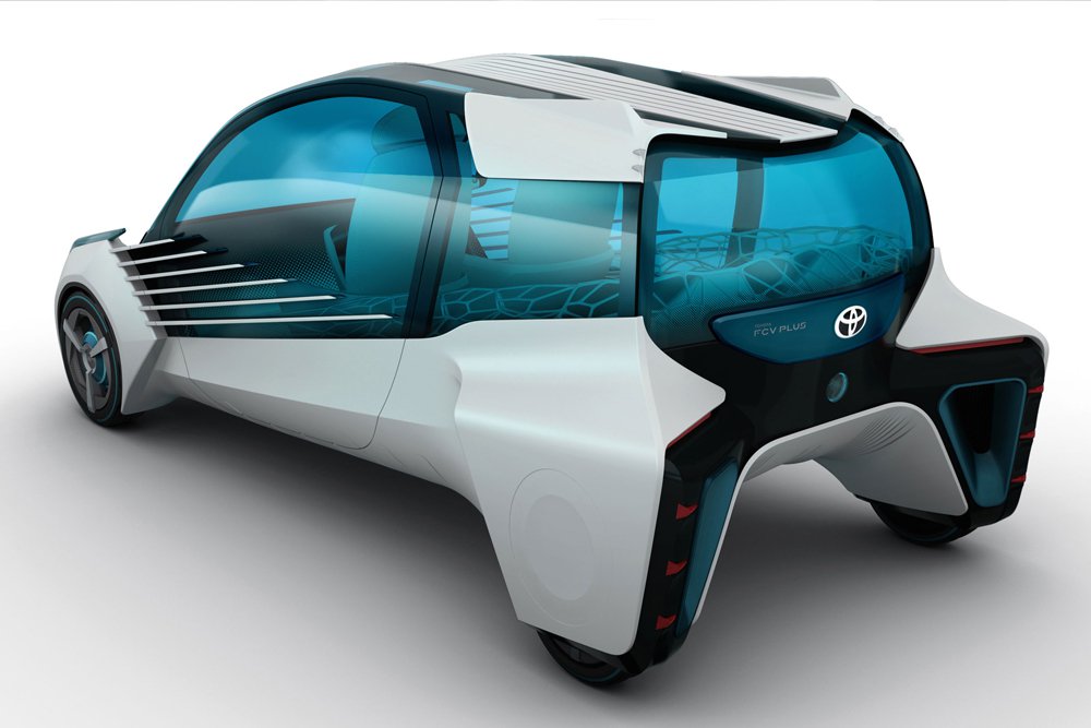 Futuristic hydrogen concept Toyota FCV Plus