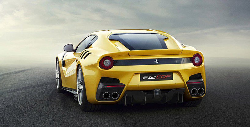 Limited series of super-car Ferrari F12 TDF
