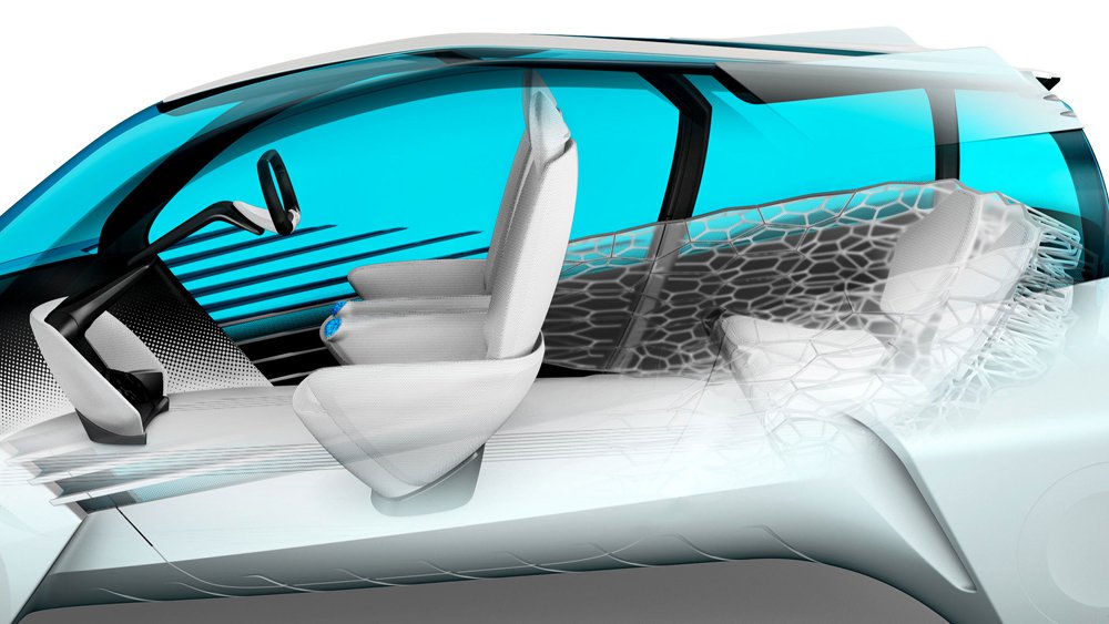 Futuristic hydrogen concept Toyota FCV Plus