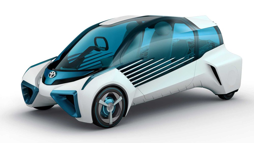 Futuristic hydrogen concept Toyota FCV Plus