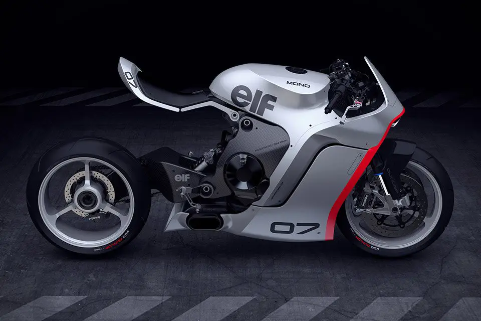 Концепт Huge Moto Mono Racr: ретро-модерн будущего