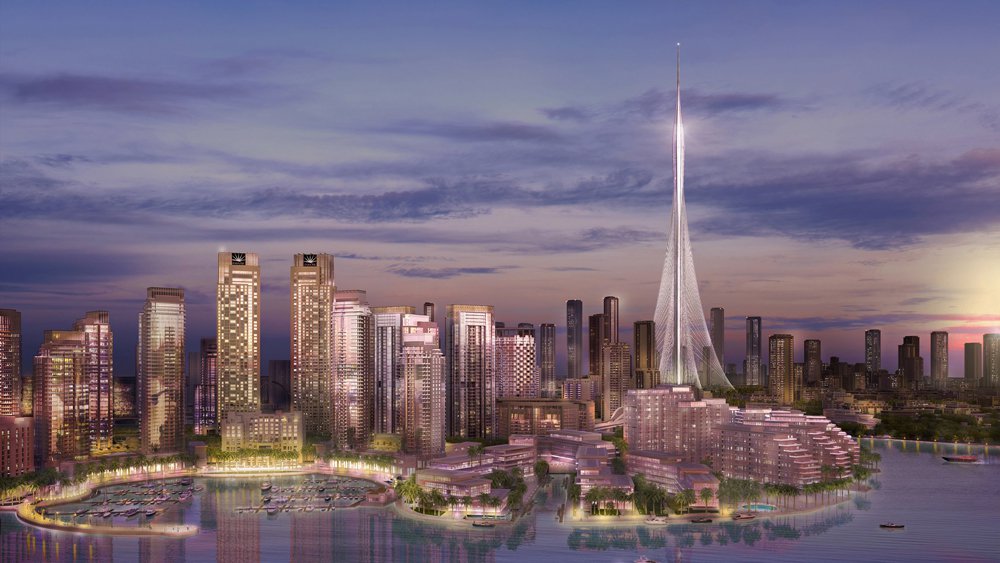 Dubai Creek Tower - the tallest tower in the world