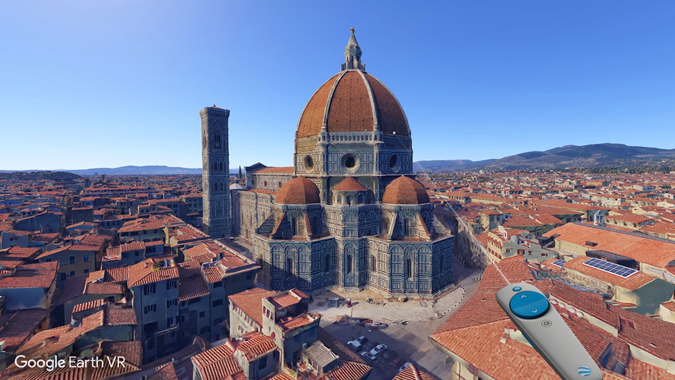 Виртуальные прогулки с Google Earth VR