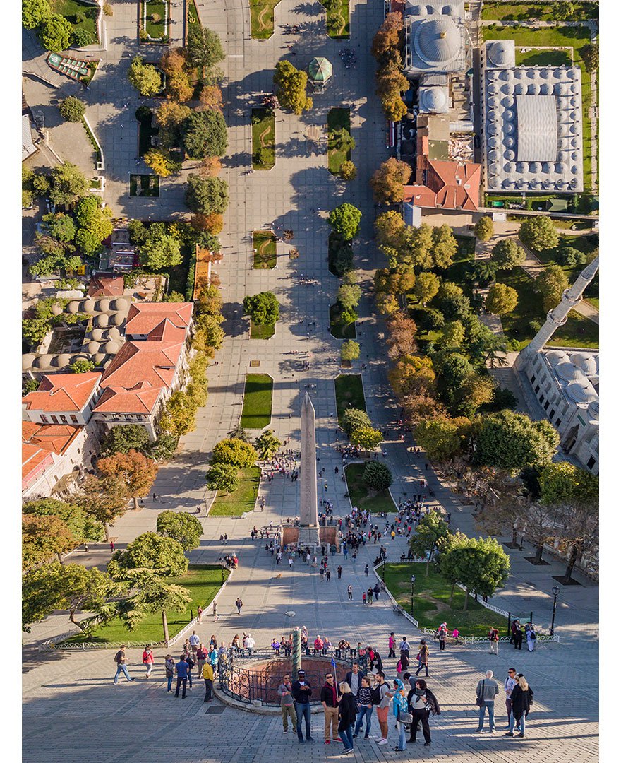 Surrealistic Istanbul in the Flatland photo project