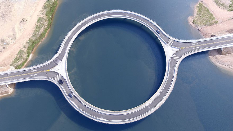 Round Bridge in Uruguay 