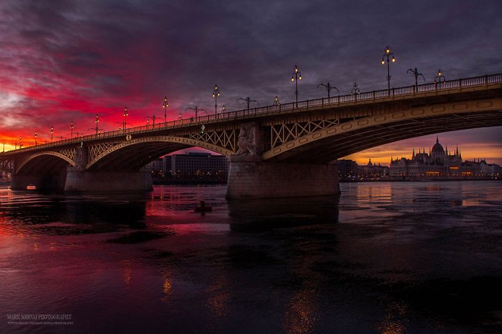 Budapest: dawns ... sunsets ...