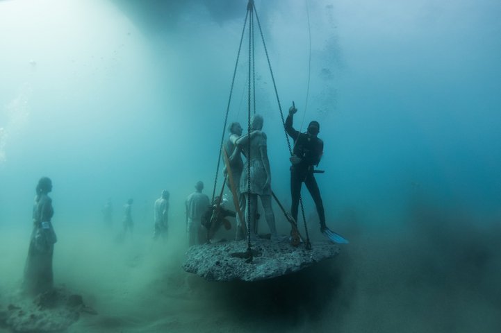 The first underwater museum of contemporary art in Europe