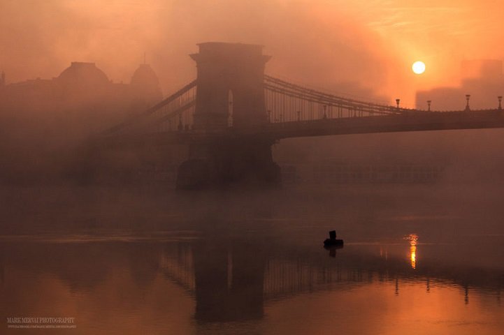 Budapest: dawns ... sunsets ...