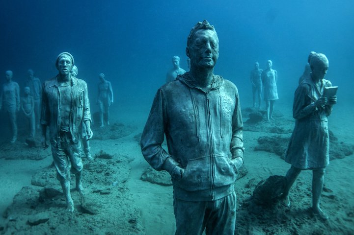 The first underwater museum of contemporary art in Europe