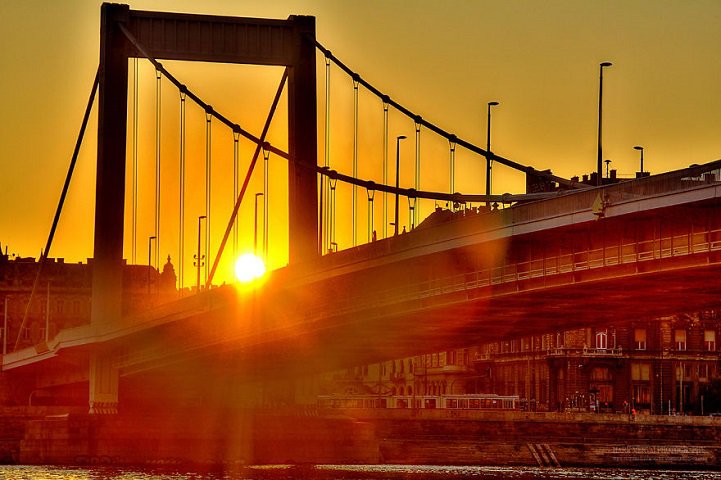 Budapest: sunrises ... sunsets ...