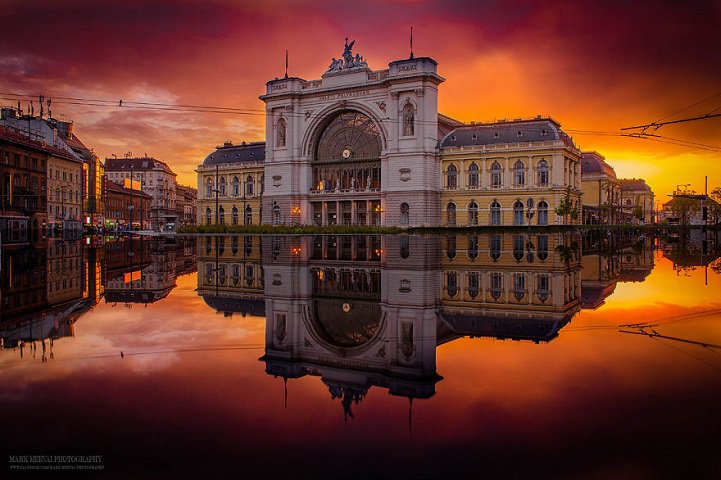 Budapest: dawns ... sunsets ...