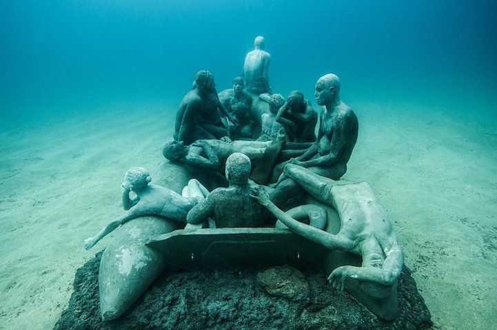 The first underwater museum of contemporary art in Europe