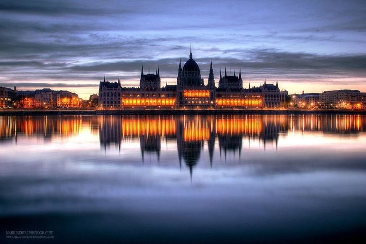 Budapest: sunrises ... sunsets ...