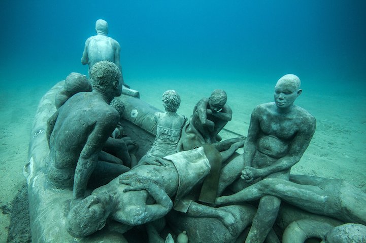 The first underwater museum of contemporary art in Europe