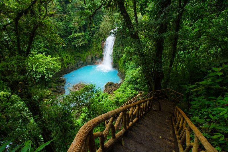 The Blue River of Rio Celeste