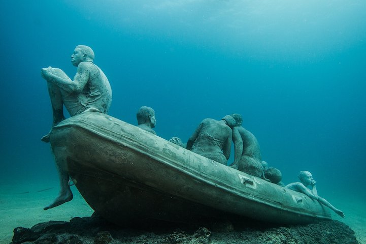 The first underwater museum of contemporary art in Europe