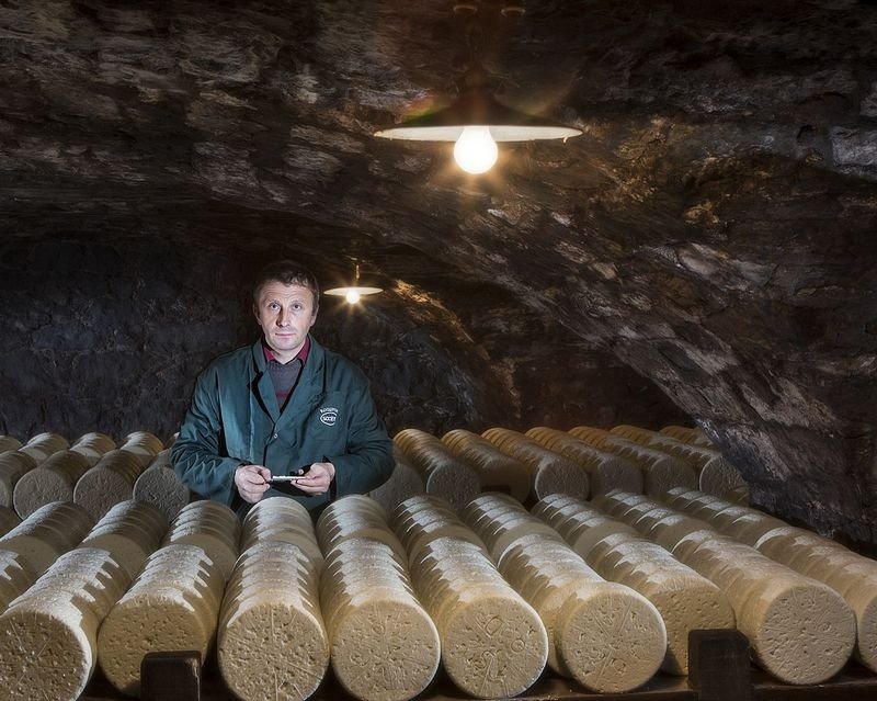 Cheese caves of a rockford