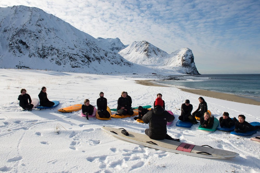 Extreme Arctic Surfing