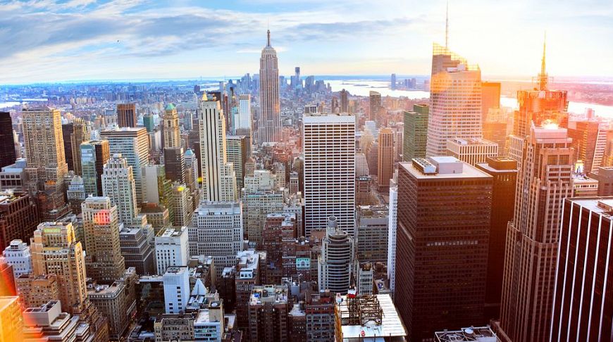 Look here: TOP-10 of the most beautiful views of New York