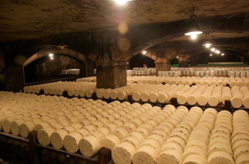 Cheese cave roquefort