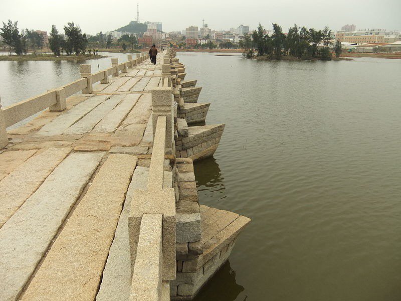 Anpin is the longest ancient bridge in the world
