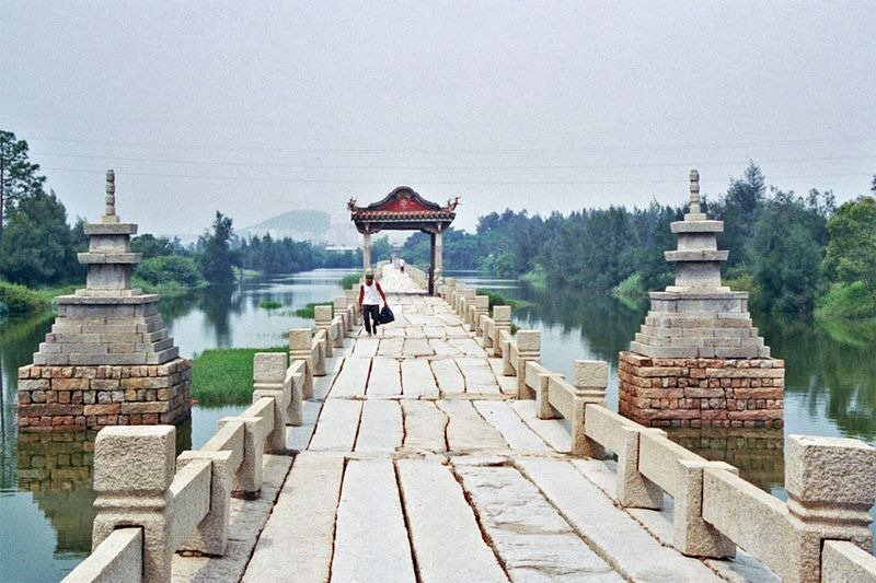 Anpin is the longest ancient bridge in the world