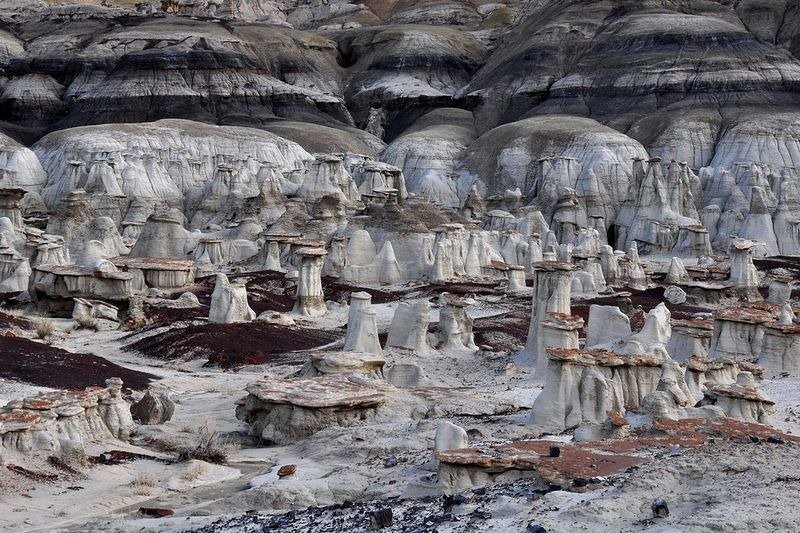 The extraterrestrial landscapes of the Bisty Wasteland