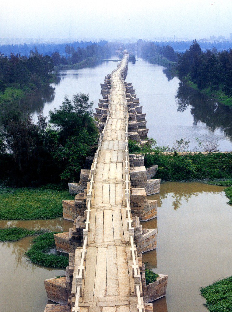 Anpin is the longest ancient bridge in the world