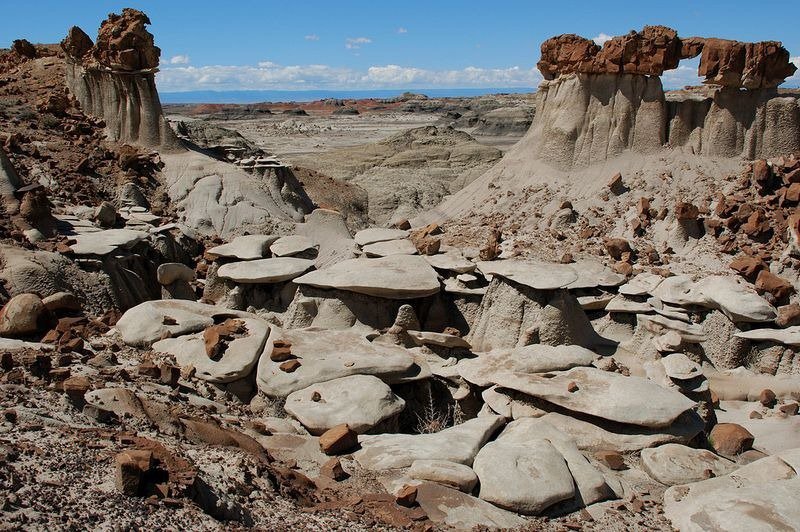 Extraterrestrial landscapes of Bisty Wasteland