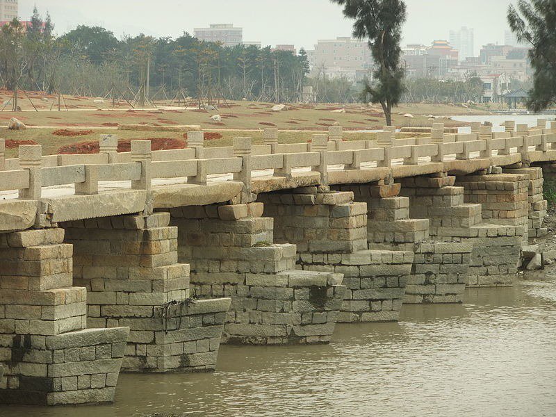 Anpin is the longest ancient bridge in the world