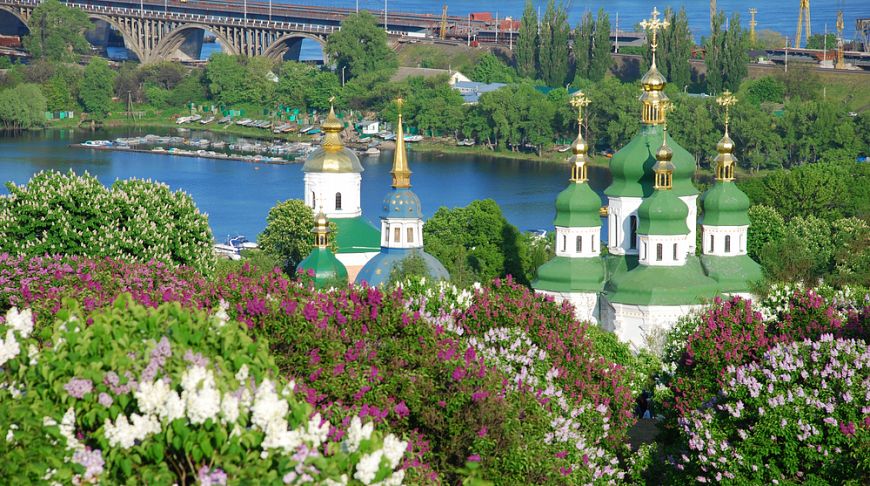 A sea of ​​flowers! The most lush gardens of Kiev