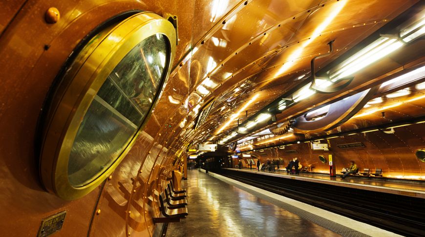 Подземное царство: 9 самых красивых станций метро Парижа