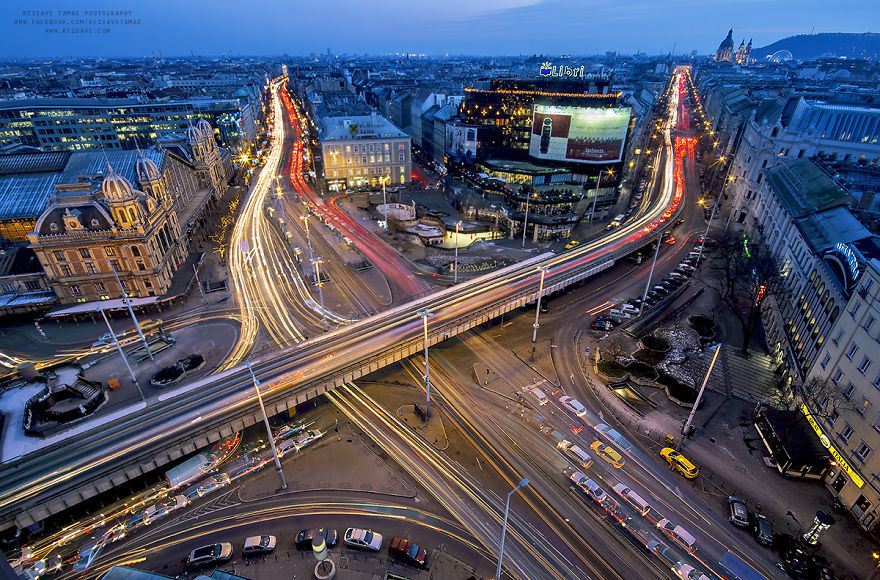 31 an impressive shot of Budapest, for which the author risked his life 