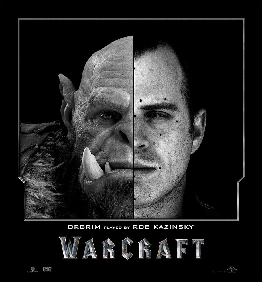 Актори фільму Warcraft до і після цифрової обробки