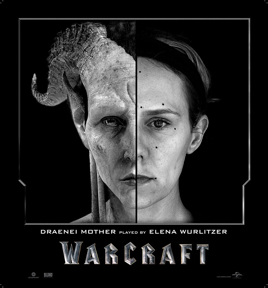 Актори фільму Warcraft до і після цифрової обробки