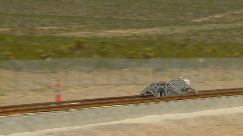 The first test Hyperloop