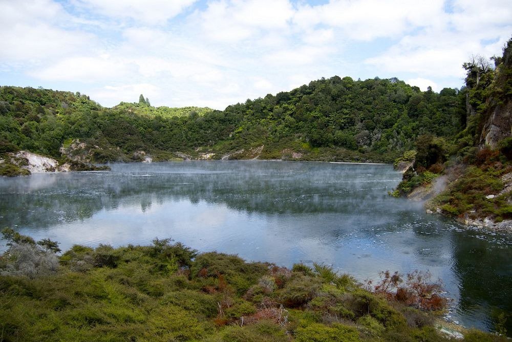 The hottest lake in the world