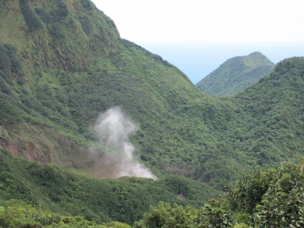 Boiling Lake in Dominica