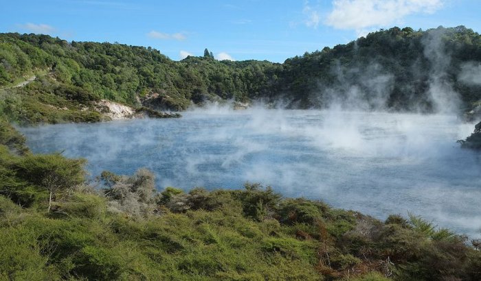 The hottest lake in the world