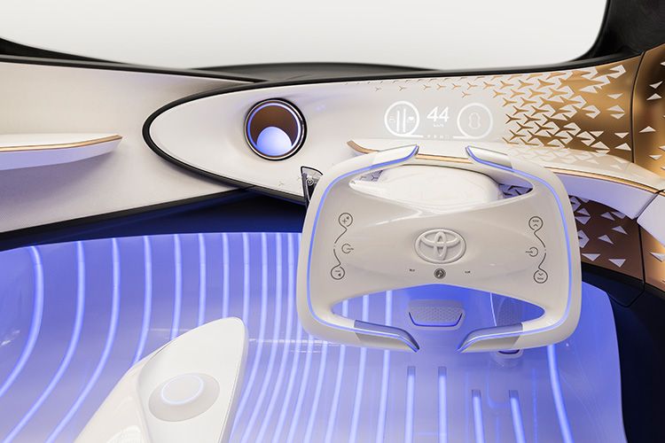 Автомобиль с искусственным интеллектом - Toyota Concept-i