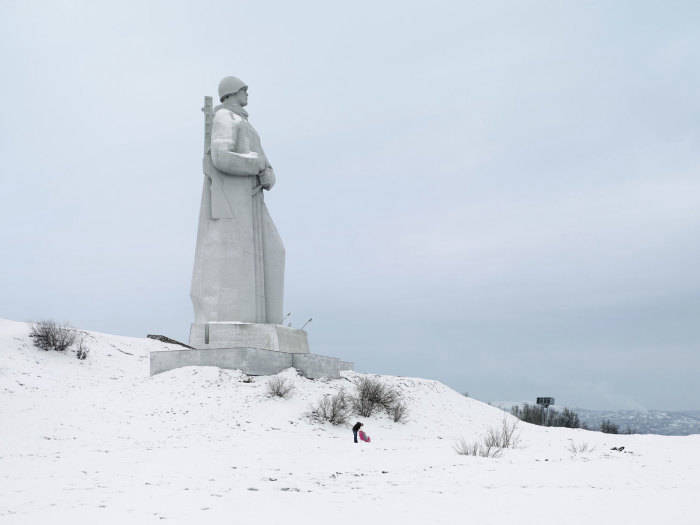Монумент Альоша, Мурманськ, Росія, 35,5 метрів. Автор: Fabrice Fouillet.