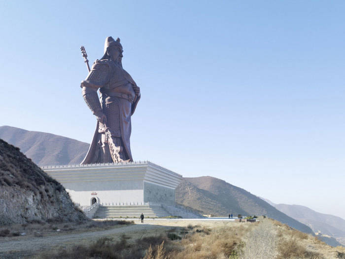 Statue of Guan Yu, Yuncheng, China, 80 meters.