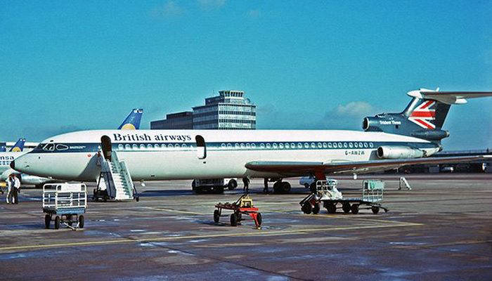 Пассажирский самолет Hawker-Siddeley Trident HS.121 2.