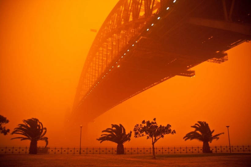 11 photos of the most incredible sandstorms, similar to the approach of the end of the world