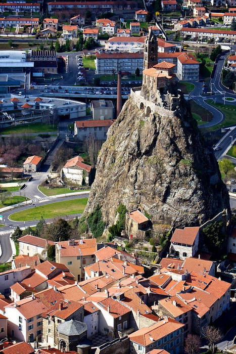 Chapel of St. Michael in Le Puy-en-Velay, France