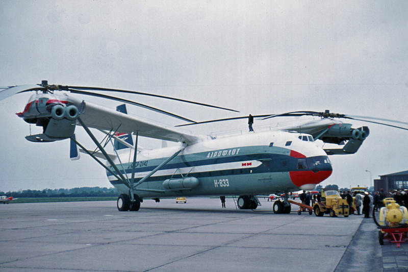 9. Вертолёт Ми-12. авто, машины, техника