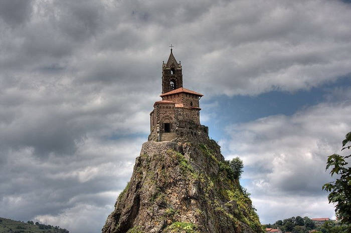 Chapel of St. Michael in Le Puy-en-Velay, France