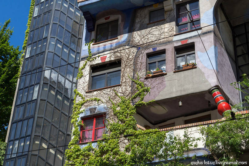 Діалог з природою: біоморфного будинок Хундертвассера у Відні 