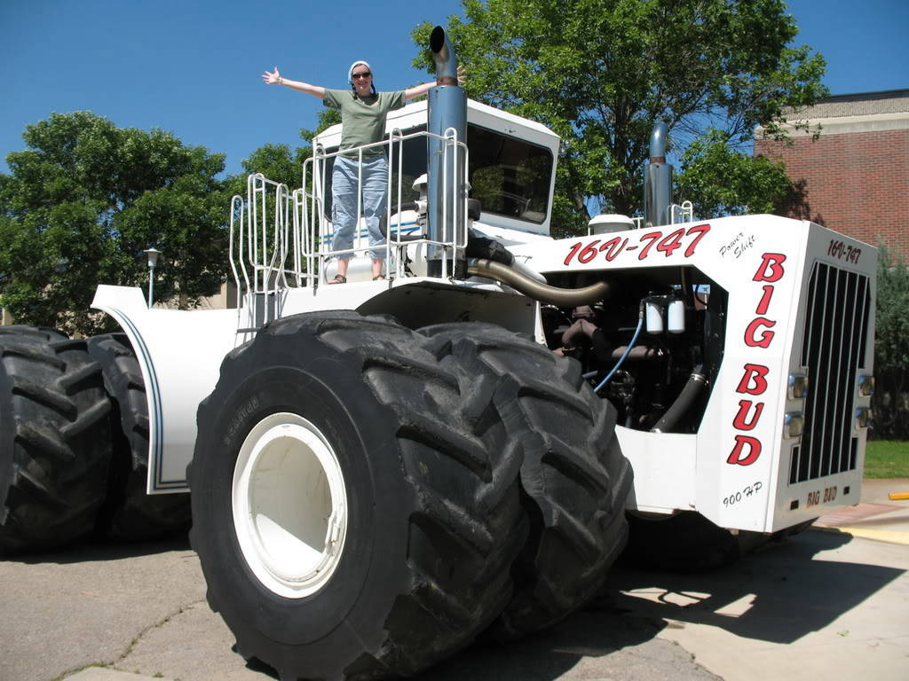 6. Big Budd Tractor 747. auto, machines, machinery